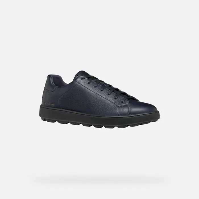 Man Geox Sneakers SPHERICA ECUB1 MAN Navy Low Top Sneakers Navy