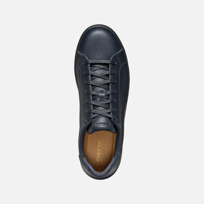 Man Geox Sneakers SPHERICA ECUB1 MAN Navy Low Top Sneakers Navy