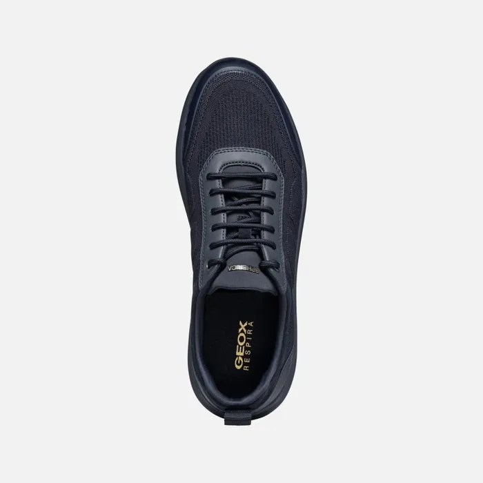Man Geox Sneakers SPHERICA MAN Navy Low Top Sneakers Navy