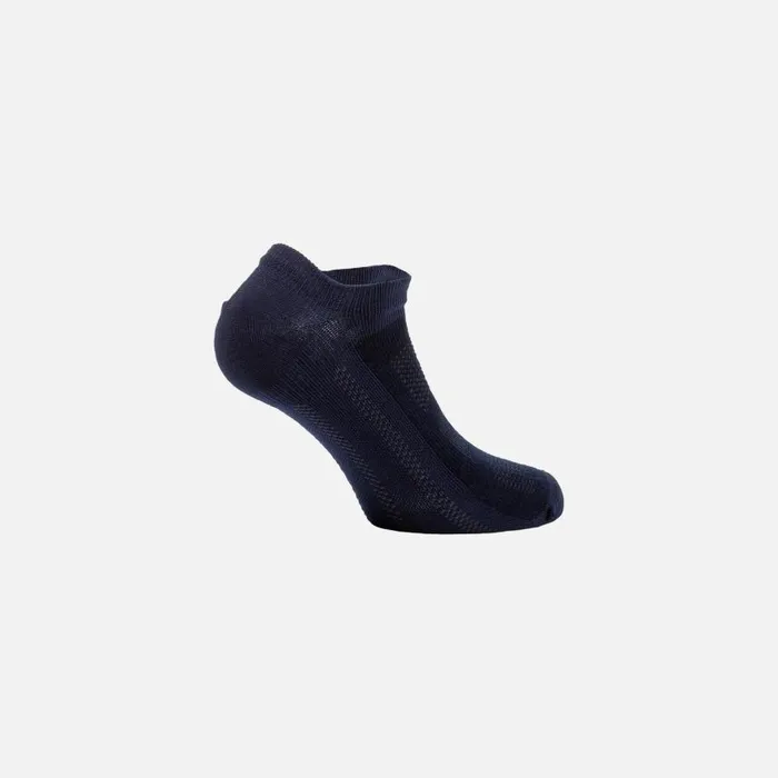 Man Geox Socks NOSHOW 3PACK Short Socks Black Man Geox Blackmelange Greyblue