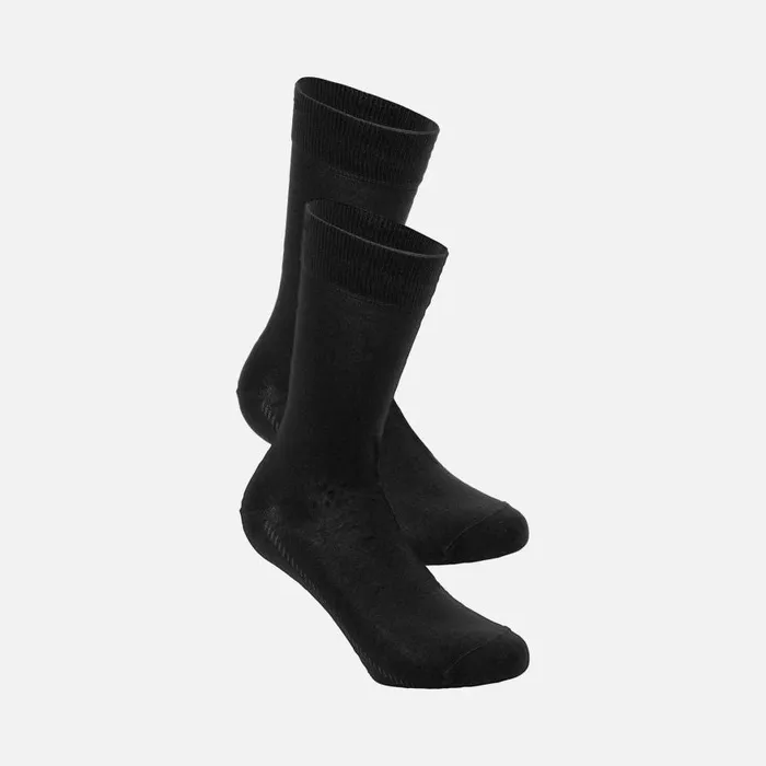 Man Geox Socks SOCKS C Short Socks Black Man Geox Blackanthracite