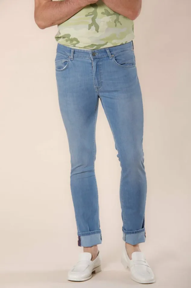 Man Harris 5 Pockets Pants In Stretch Denim Slim Mason039s Pants