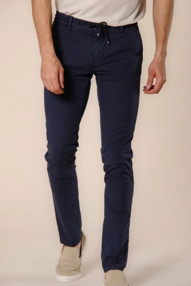 Man Milano Jogger Chino Jogger In Cotton And Tencel Extra Slim Mason039s Suits