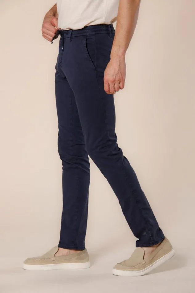 Man Milano Jogger Chino Jogger In Cotton And Tencel Extra Slim Mason039s Suits
