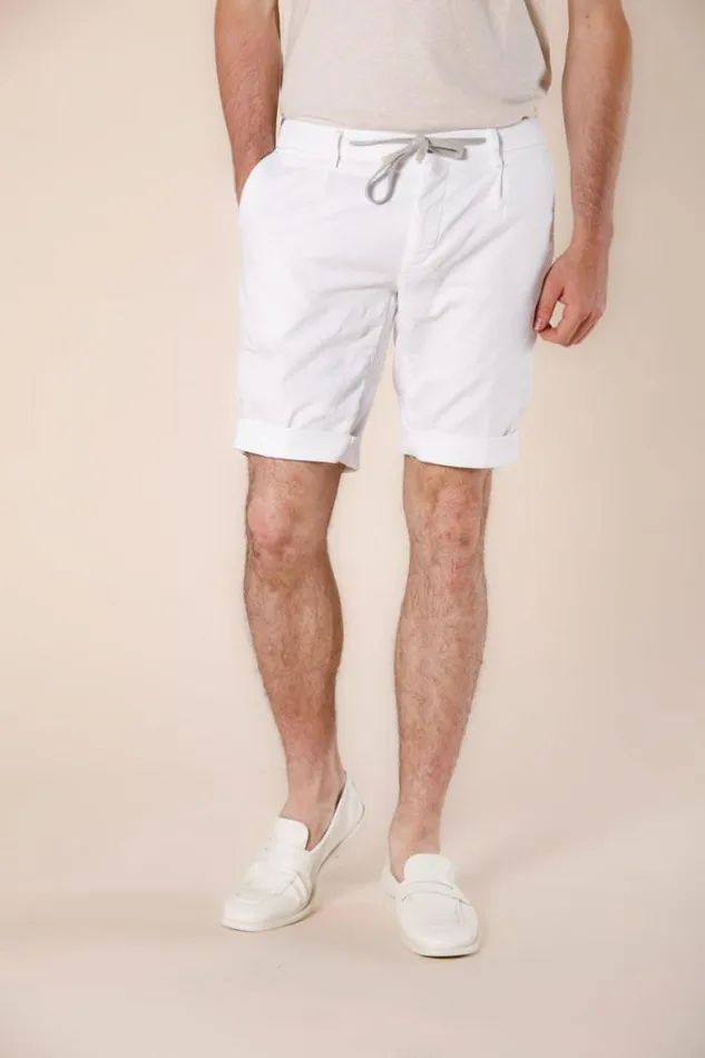 Man New York Golf 1 Pinces Chino Jogger Bermuda In Stretch Jersey Slim Mason039s Bermuda