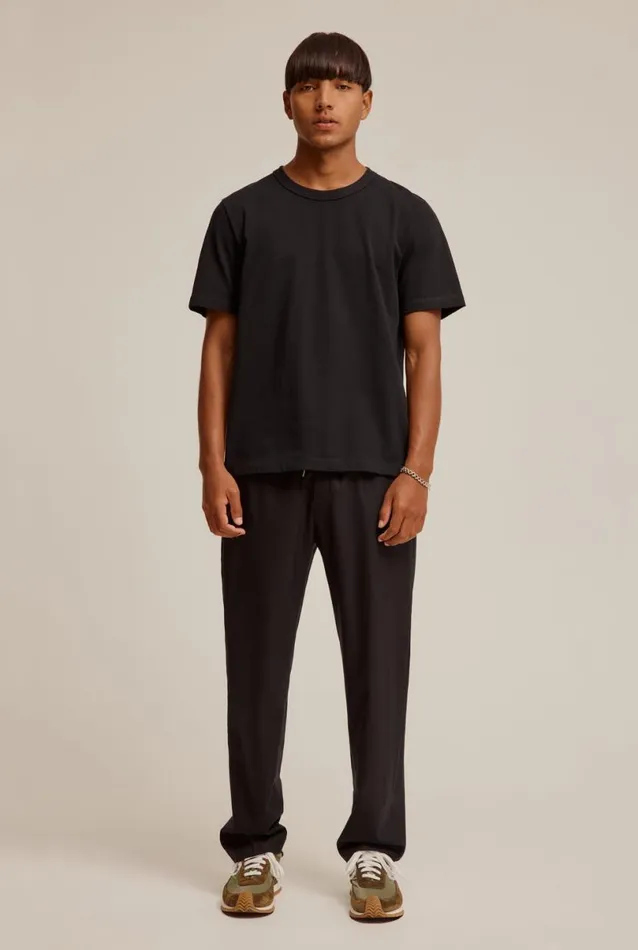 Man Venroy Pants Relaxed Wool Trouser