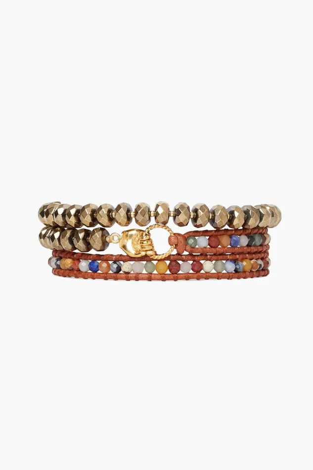Mano Triple Wrap Bracelet Multi Mix Women Chan Luu Bracelets