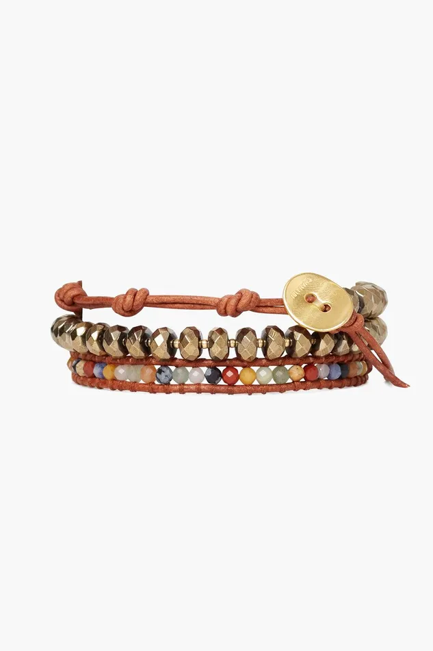 Mano Triple Wrap Bracelet Multi Mix Women Chan Luu Bracelets