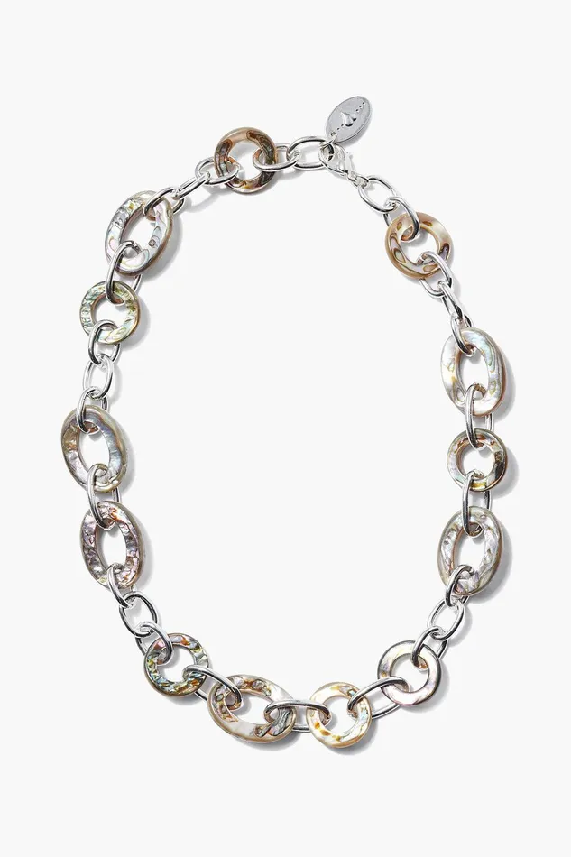 Mariner Chain Link Necklace Abalone Women Chan Luu Necklaces