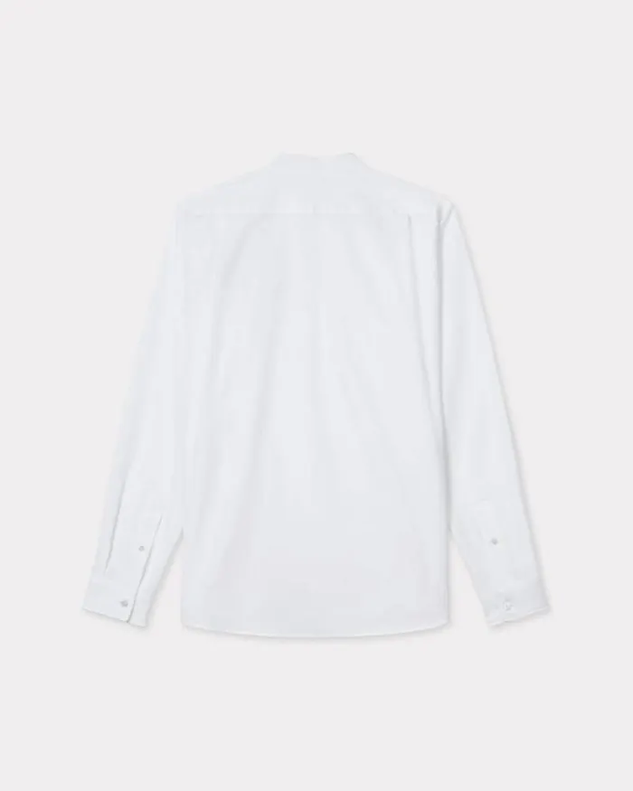 Men 039KENZO Business039 Dressed Shirt White Kenzo Shirts