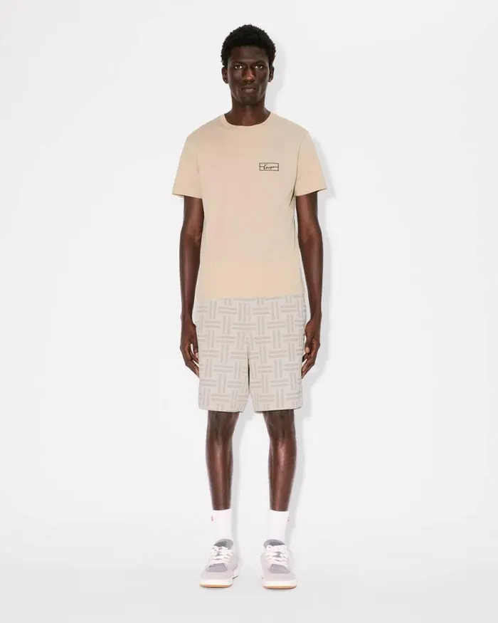 Men 039KENZO Weave039 Elasticated Short Tan Kenzo Pants And Shorts