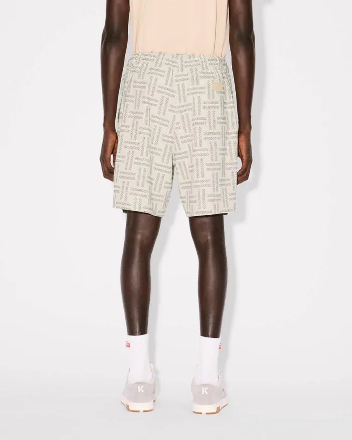 Men 039KENZO Weave039 Elasticated Short Tan Kenzo Pants And Shorts