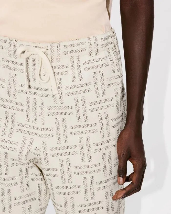 Men 039KENZO Weave039 Elasticated Short Tan Kenzo Pants And Shorts