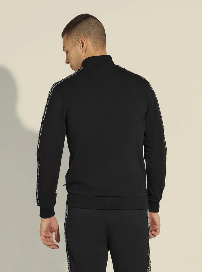 Men Activewear GUESS Eco Black Arlo Active Jacket Men Activewear GUESS Eco Black Arlo Active Jacket