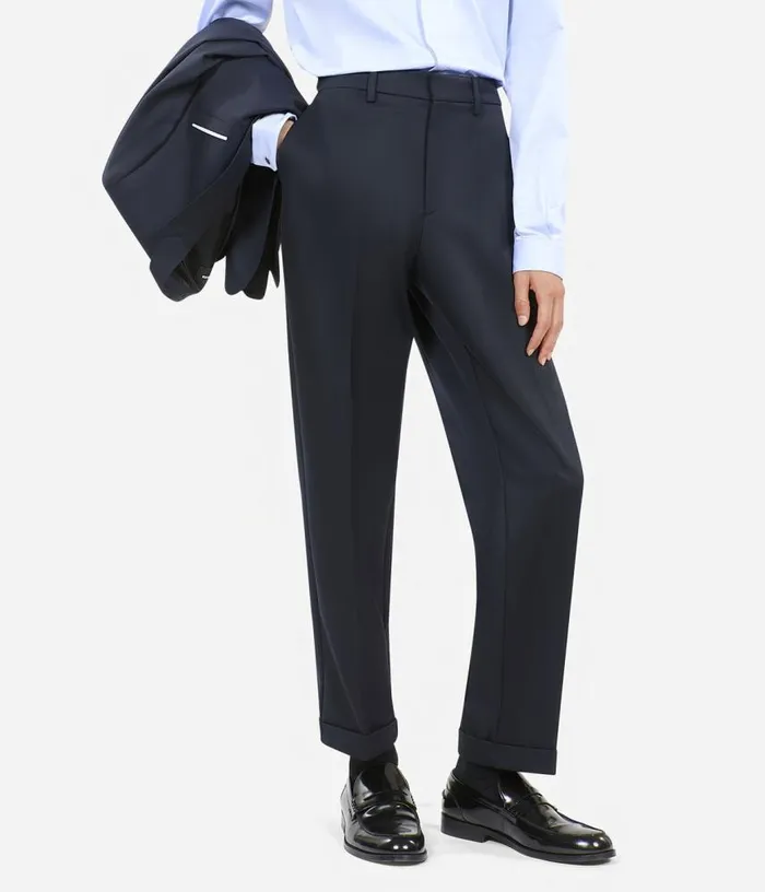 Men Blue Navy Trousers THE KOOPLES Pants and Shorts