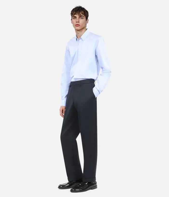 Men Blue Navy Trousers THE KOOPLES Pants and Shorts