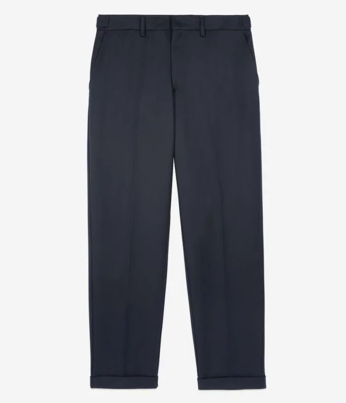 Men Blue Navy Trousers THE KOOPLES Pants and Shorts