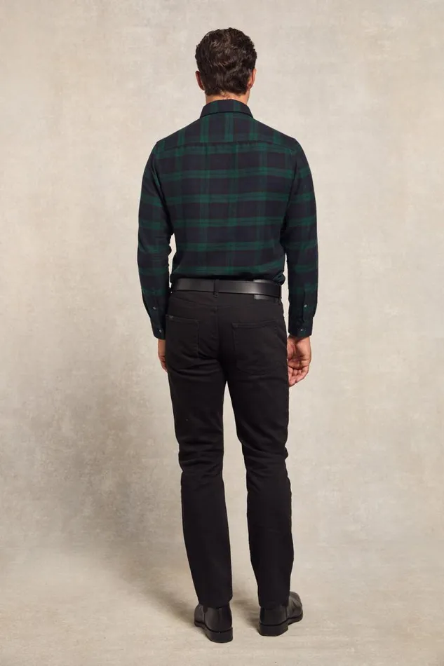 Men Classic Button Down Shirt Blackwatch Holland Cooper Shirts