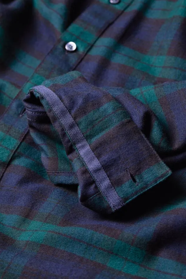 Men Classic Button Down Shirt Blackwatch Holland Cooper Shirts