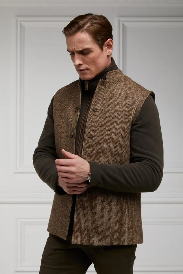 Men Country Fleece Jacket Khaki Holland Cooper Fleeces