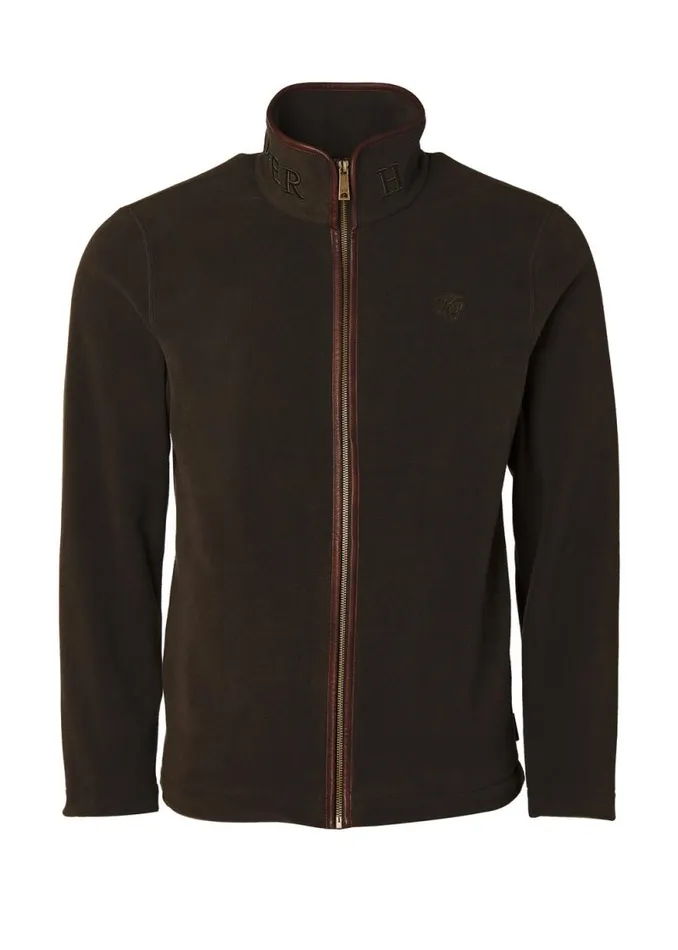 Men Country Fleece Jacket Khaki Holland Cooper Fleeces