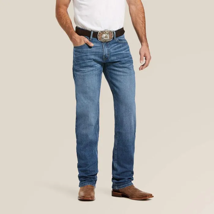 Men Denim Ariat M2 Relaxed Stretch Legacy Boot Cut Jean Brandon