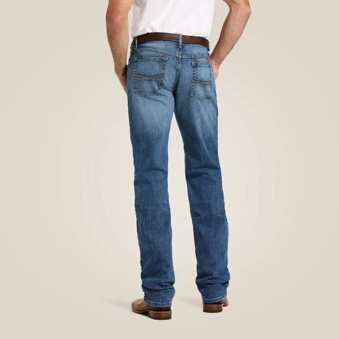 Men Denim Ariat M2 Relaxed Stretch Legacy Boot Cut Jean Brandon