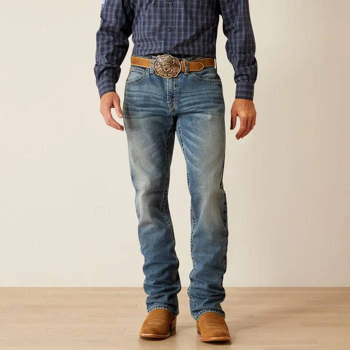 Men Denim Ariat M2 Traditional Relaxed Buster Boot Cut Jeans Dakota