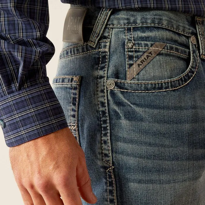 Men Denim Ariat M2 Traditional Relaxed Buster Boot Cut Jeans Dakota Men Denim Ariat M2 Traditional Relaxed Buster Boot Cut Jeans Dakota