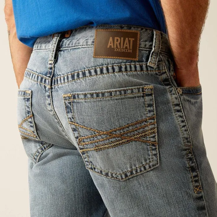 Men Denim Ariat M4 Relaxed Dale Straight Leg Jeans Adrian Men Denim Ariat M4 Relaxed Dale Straight Leg Jeans Adrian