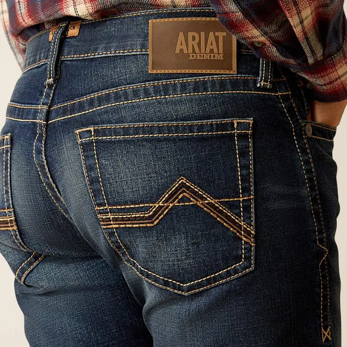 Men Denim Ariat M8 Modern Gunner Slim Leg Jeans Nightingale Men Denim Ariat M8 Modern Gunner Slim Leg Jeans Nightingale
