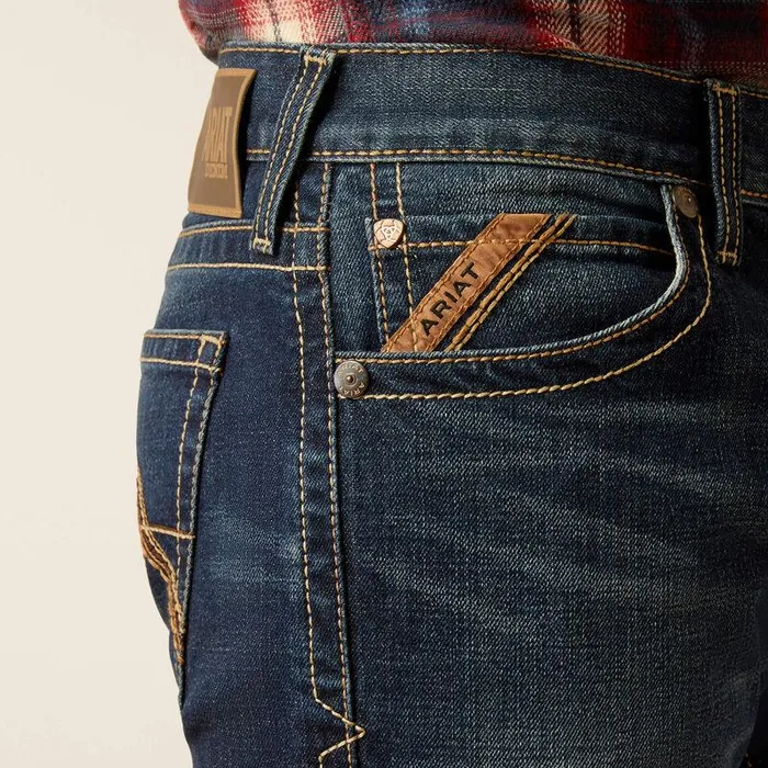 Men Denim Ariat M8 Modern Gunner Slim Leg Jeans Nightingale Men Denim Ariat M8 Modern Gunner Slim Leg Jeans Nightingale