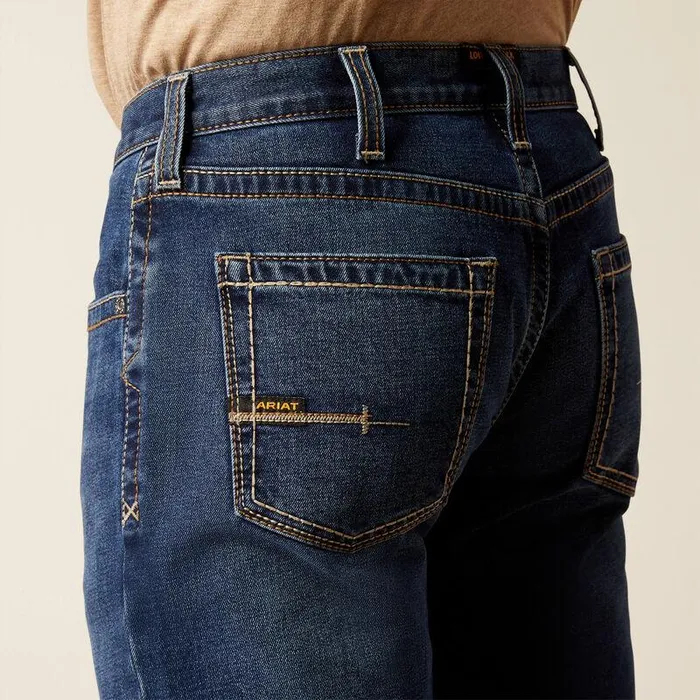 Men Denim Ariat Rebar M5 Straight Acclimatize Straight Jean Galveston Men Denim Ariat Rebar M5 Straight Acclimatize Straight Jean Galveston