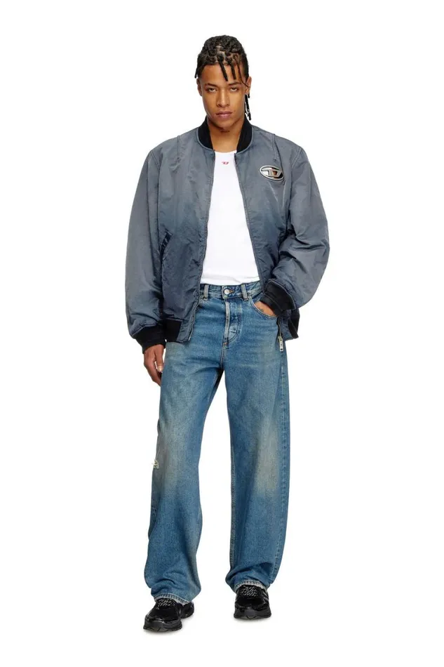 Men Diesel Jackets JKEPES Dark Grey