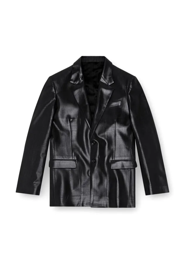 Men Diesel Jackets JSTANLEY Black Men Diesel Jackets JSTANLEY Black