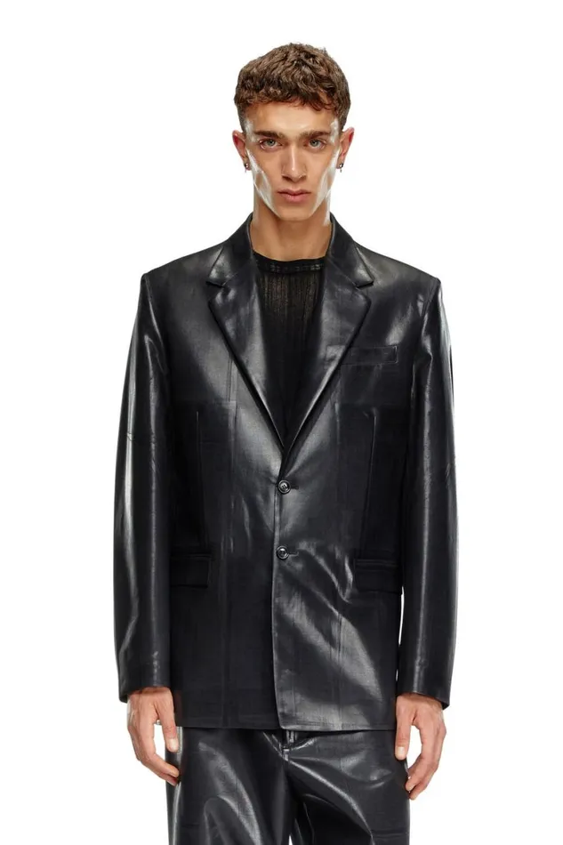 Men Diesel Jackets JSTANLEY Black Men Diesel Jackets JSTANLEY Black