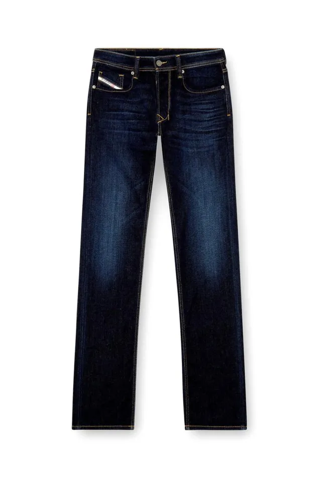 Men Diesel Jeans Regular Jeans 1985 Larkee 009ZS Dark Blue Men Diesel Jeans Regular Jeans 1985 Larkee 009ZS Dark Blue