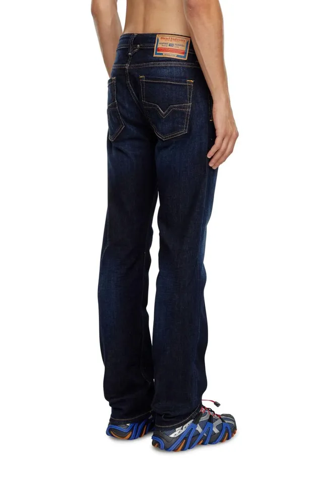 Men Diesel Jeans Regular Jeans 1985 Larkee 009ZS Dark Blue Men Diesel Jeans Regular Jeans 1985 Larkee 009ZS Dark Blue