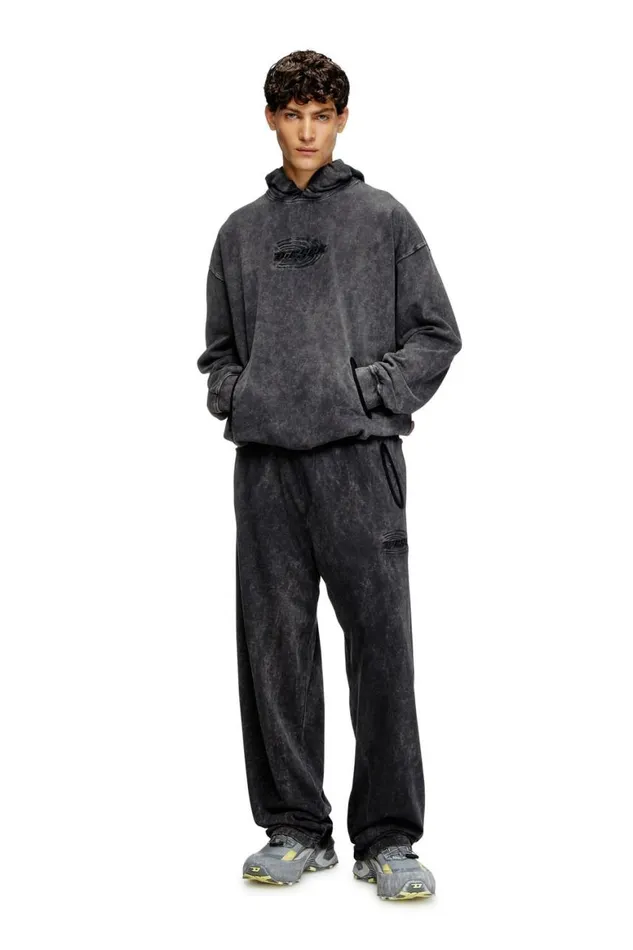 Men Diesel Pants and Shorts PMARKLE Black