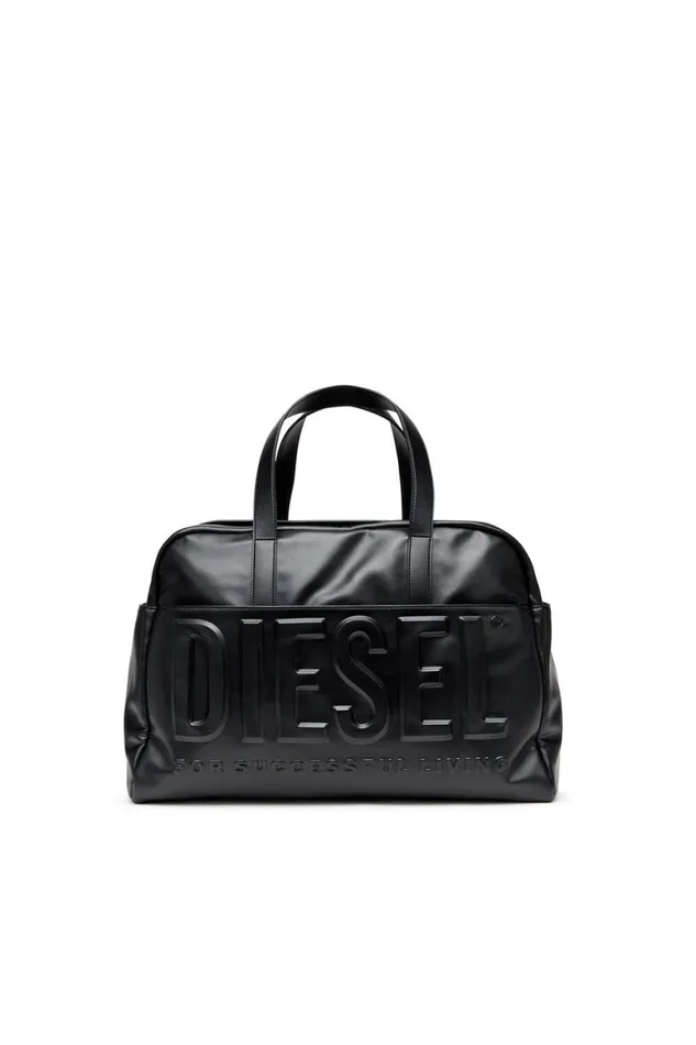 Men Diesel Shopping Bags DSL 3D DUFFLE L X Black
