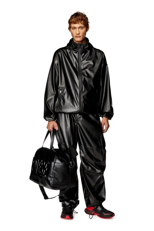 Men Diesel Shopping Bags DSL 3D DUFFLE L X Black
