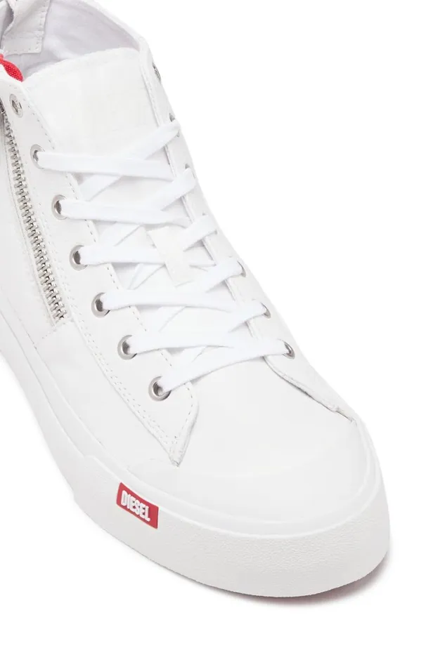 Men Diesel Sneakers SATHOS ZIP White Men Diesel Sneakers SATHOS ZIP White