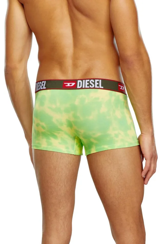 Men Diesel Underwear UMBXDAMIENTHREEPACK Blackgreen Men Diesel Underwear UMBXDAMIENTHREEPACK Blackgreen