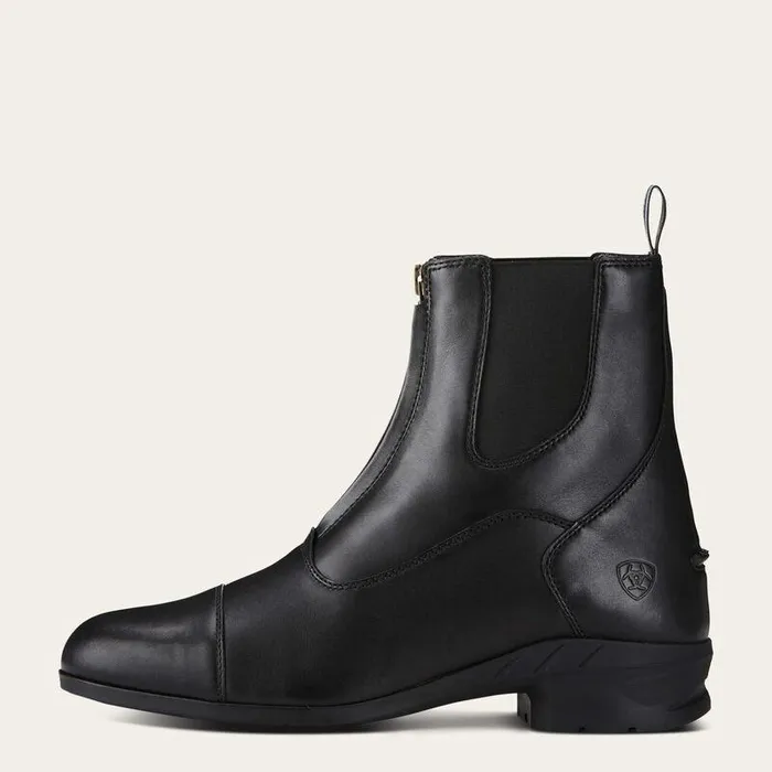 Men English Riding Boots Ariat Heritage IV Zip Paddock Boot Black Men English Riding Boots Ariat Heritage IV Zip Paddock Boot Black