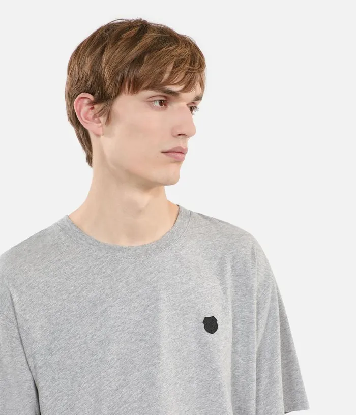 Men Grey Blazon Tshirt THE KOOPLES Tshirts