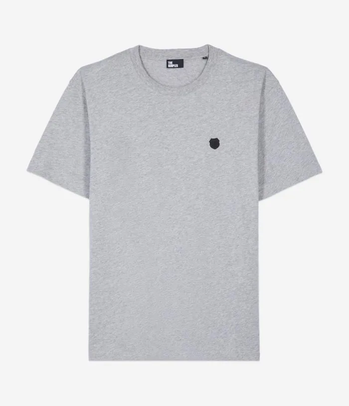 Men Grey Blazon Tshirt THE KOOPLES Tshirts