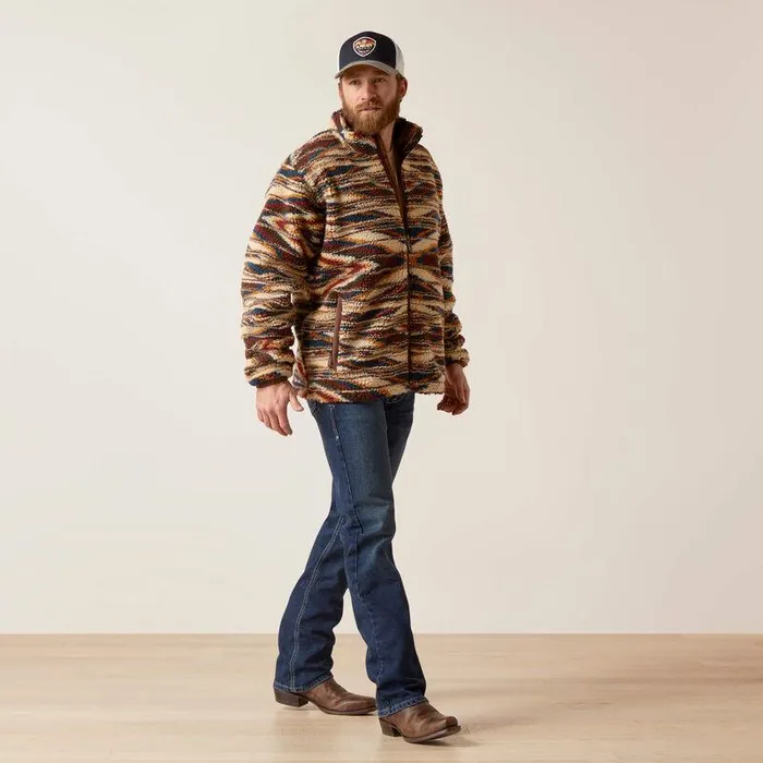 Men Jackets and Vests Ariat Fleece Chimayo Jacket Chimayo Saltillo Men Jackets and Vests Ariat Fleece Chimayo Jacket Chimayo Saltillo