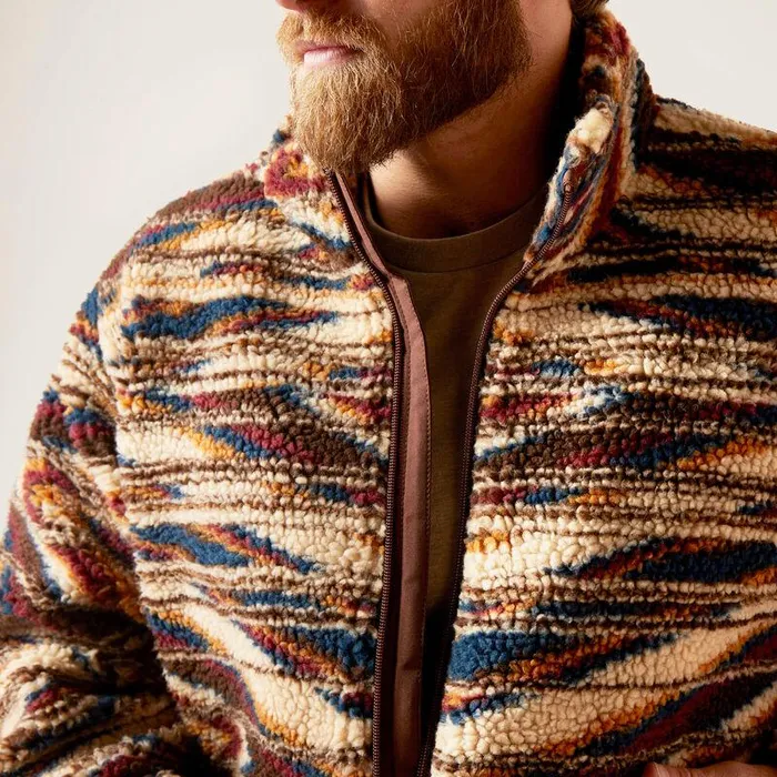 Men Jackets and Vests Ariat Fleece Chimayo Jacket Chimayo Saltillo Men Jackets and Vests Ariat Fleece Chimayo Jacket Chimayo Saltillo