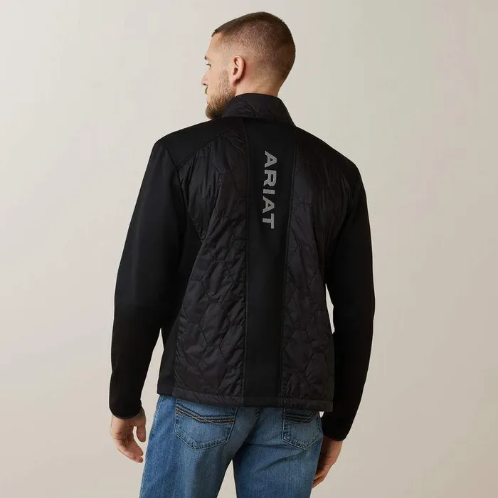 Men Jackets and Vests Ariat Fusion Insulated Jacket Black