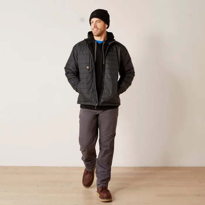 Men Jackets and Vests Ariat Rebar Cordura Ripstop Lightweight Insulated Jacket Black Men Jackets and Vests Ariat Rebar Cordura Ripstop Lightweight Insulated Jacket Black